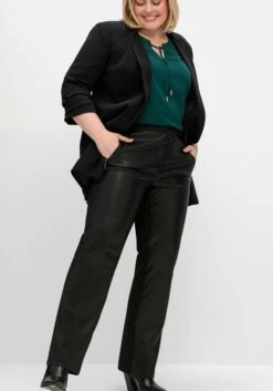 Sheego Gerade Hose Mit Stretchbund, Im Materialmix 15 Sheego Gerade Hose Mit Stretchbund, Im Materialmix -Sheego Verkaufsgeschäft 15009300289 04UFK 02 SH