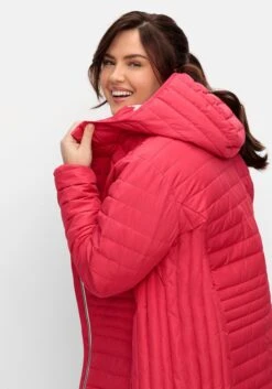Sheego Leicht Wattierte Longsteppjacke Mit Kapuze -Sheego Verkaufsgeschäft 15009500245 04U9O 02 SH