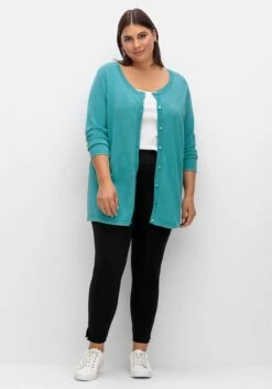 Sheego Knöchelfreie Leggings Mit Breitem Bund