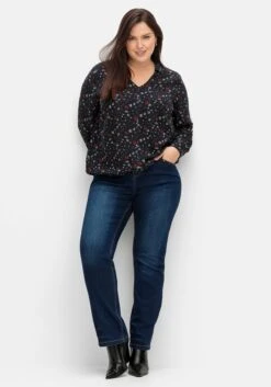 Sheego Tunika Mit Alloverprint Und Saum-Gummizug 11 Sheego Tunika Mit Alloverprint Und Saum-Gummizug -Sheego Verkaufsgeschäft 15023401491 04UQP 02 SH