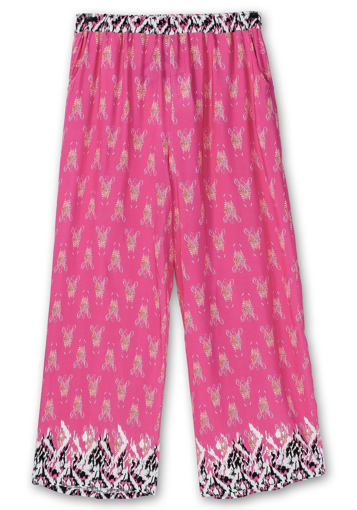 Weite Hose Mit Alloverdruck Und Gummibund 6 Weite Hose Mit Alloverdruck Und Gummibund – Bild 4