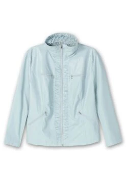 Sheego Jacke In Lederoptik, Mit Gerafften Details 10 Sheego Jacke In Lederoptik, Mit Gerafften Details -Sheego Verkaufsgeschäft 15071400020 04VGW 01 SH