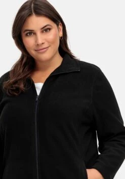 Sheego Kuschelige Fleecejacke Mit Reißverschluss -Sheego Verkaufsgeschäft 15072500289 04VDC 03 SH