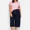 Sheego Culotte In 7/8-Länge Mit Deko-Knöpfen 2 Sheego Culotte In 7/8-Länge Mit Deko-Knöpfen -Sheego Verkaufsgeschäft 15075400018 04VDI 02 SH