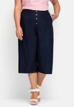 Sheego Culotte In 7/8-Länge Mit Deko-Knöpfen 13 Sheego Culotte In 7/8-Länge Mit Deko-Knöpfen -Sheego Verkaufsgeschäft 15075400018 04VDK 03 SH