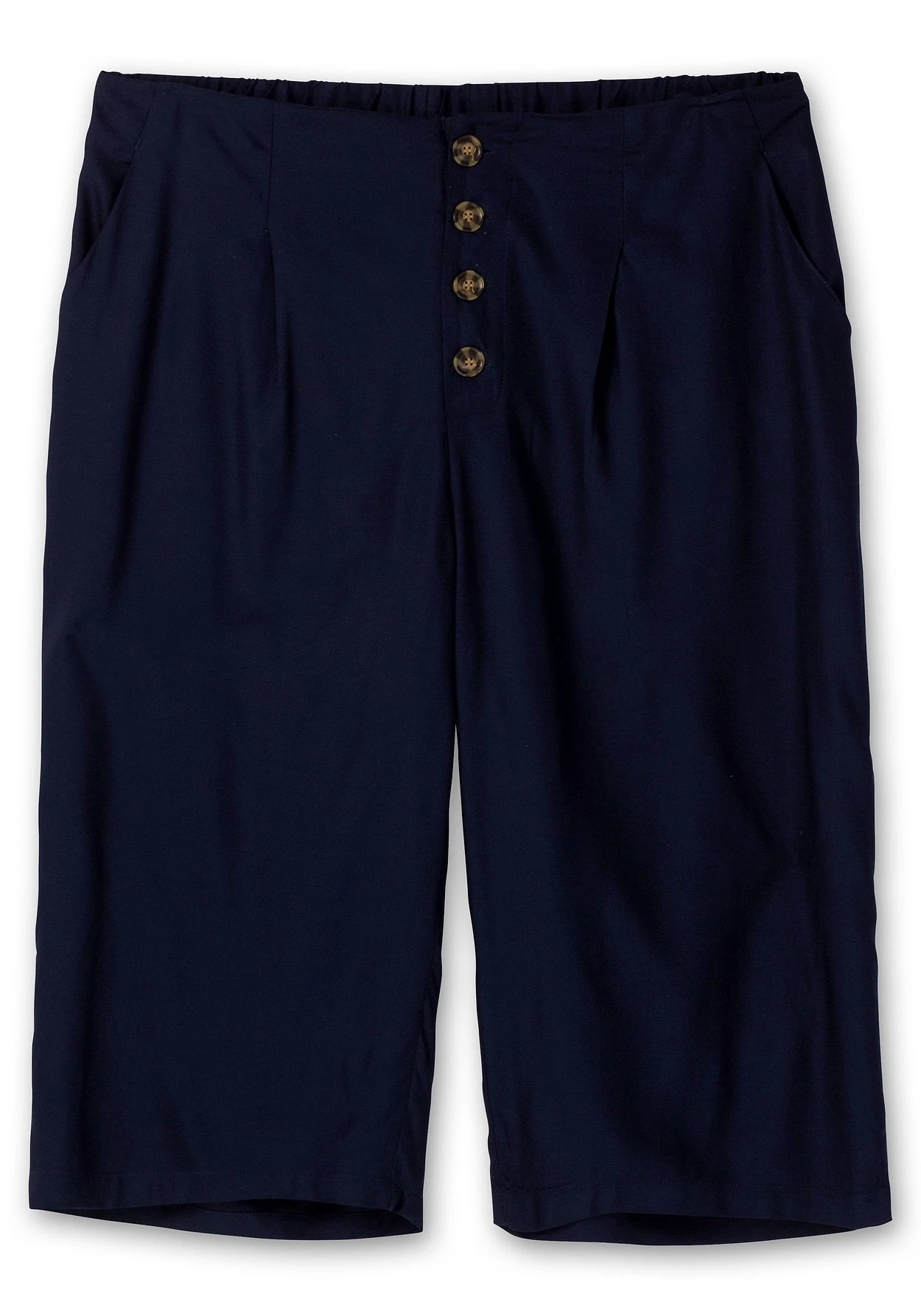 Sheego Culotte In 7/8-Länge Mit Deko-Knöpfen 6 Sheego Culotte In 7/8-Länge Mit Deko-Knöpfen – Bild 4