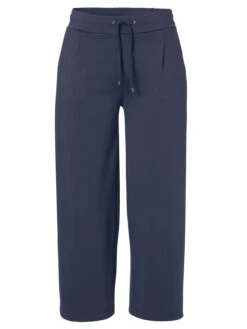Weite 7/8-Hose Mit Gummizugbund Und Bindeband