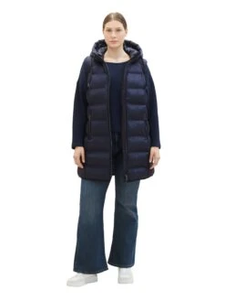 Lange Steppweste Mit Kapuze, In Leichter Qualität 9 Lange Steppweste Mit Kapuze, In Leichter Qualität -Sheego Verkaufsgeschäft 15089700030 04W2B 00 SH