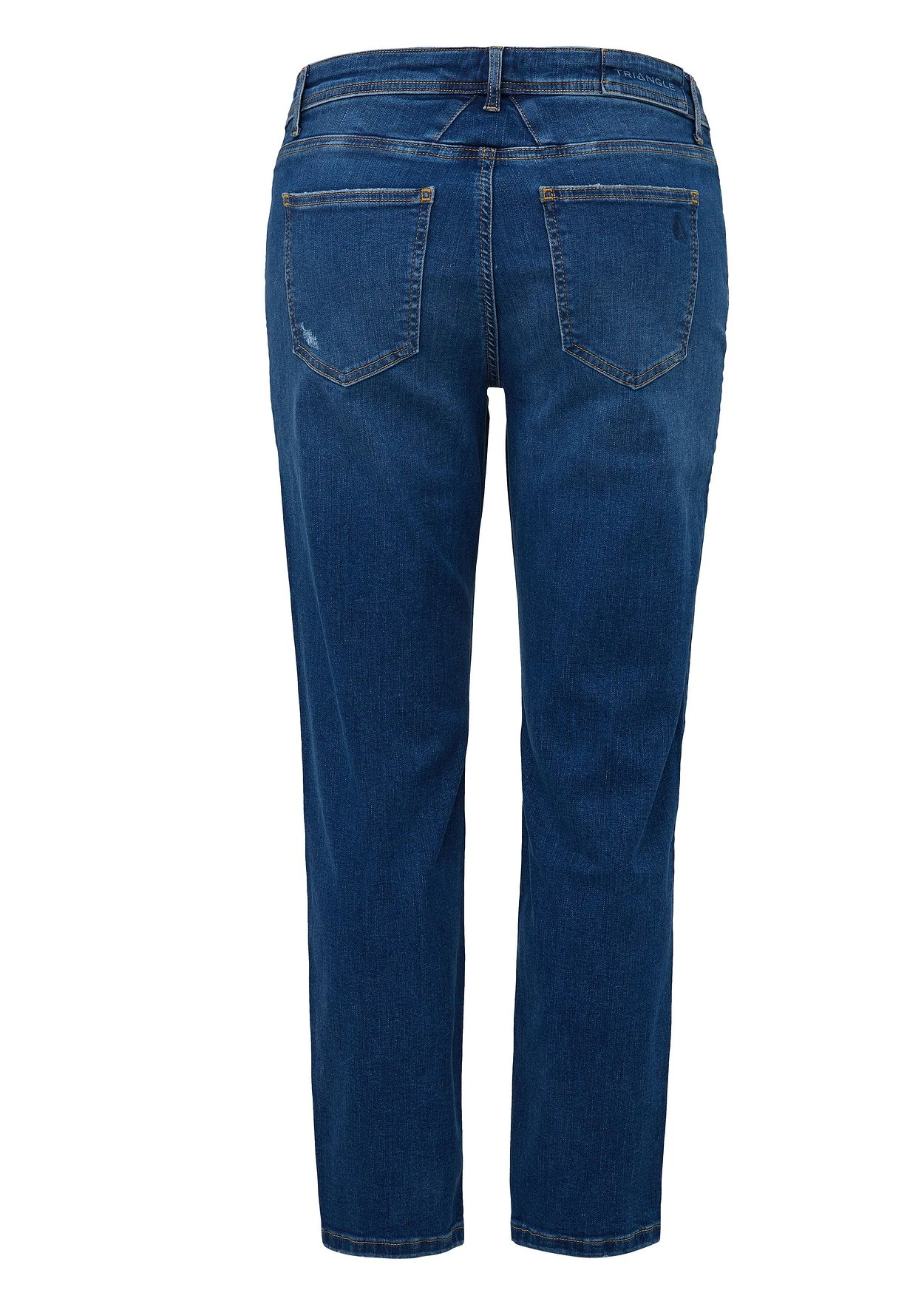 Triangle Schmale Jeans Im Used- Und Destroyed-Look 4 Triangle Schmale Jeans Im Used- Und Destroyed-Look – Bild 2