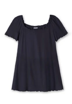 Jerseyshirt Mit Gerüschtem Karree-Ausschnitt 10 Jerseyshirt Mit Gerüschtem Karree-Ausschnitt -Sheego Verkaufsgeschäft 15147402261 04XZ4 00 SH