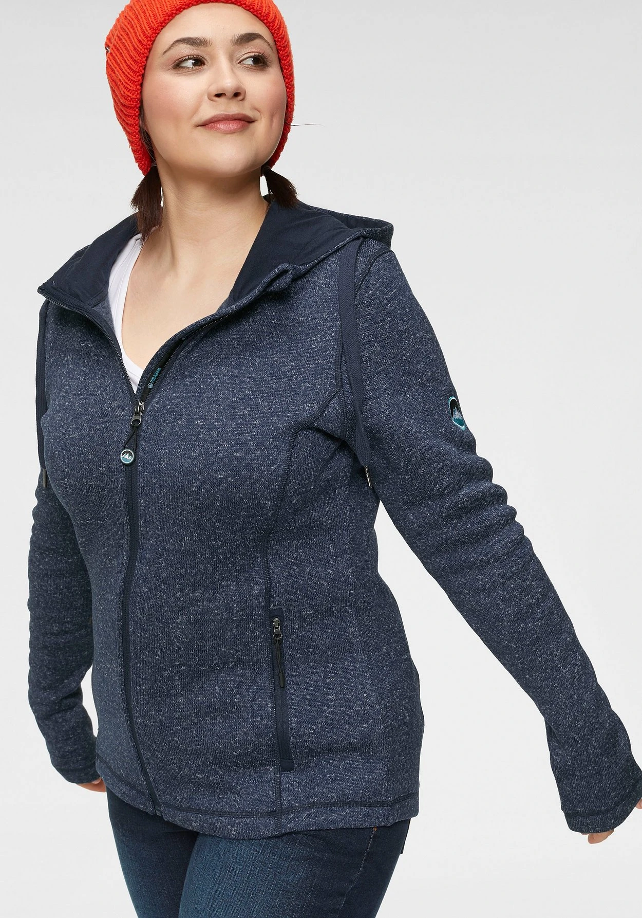 Strickfleecejacke 3 Strickfleecejacke